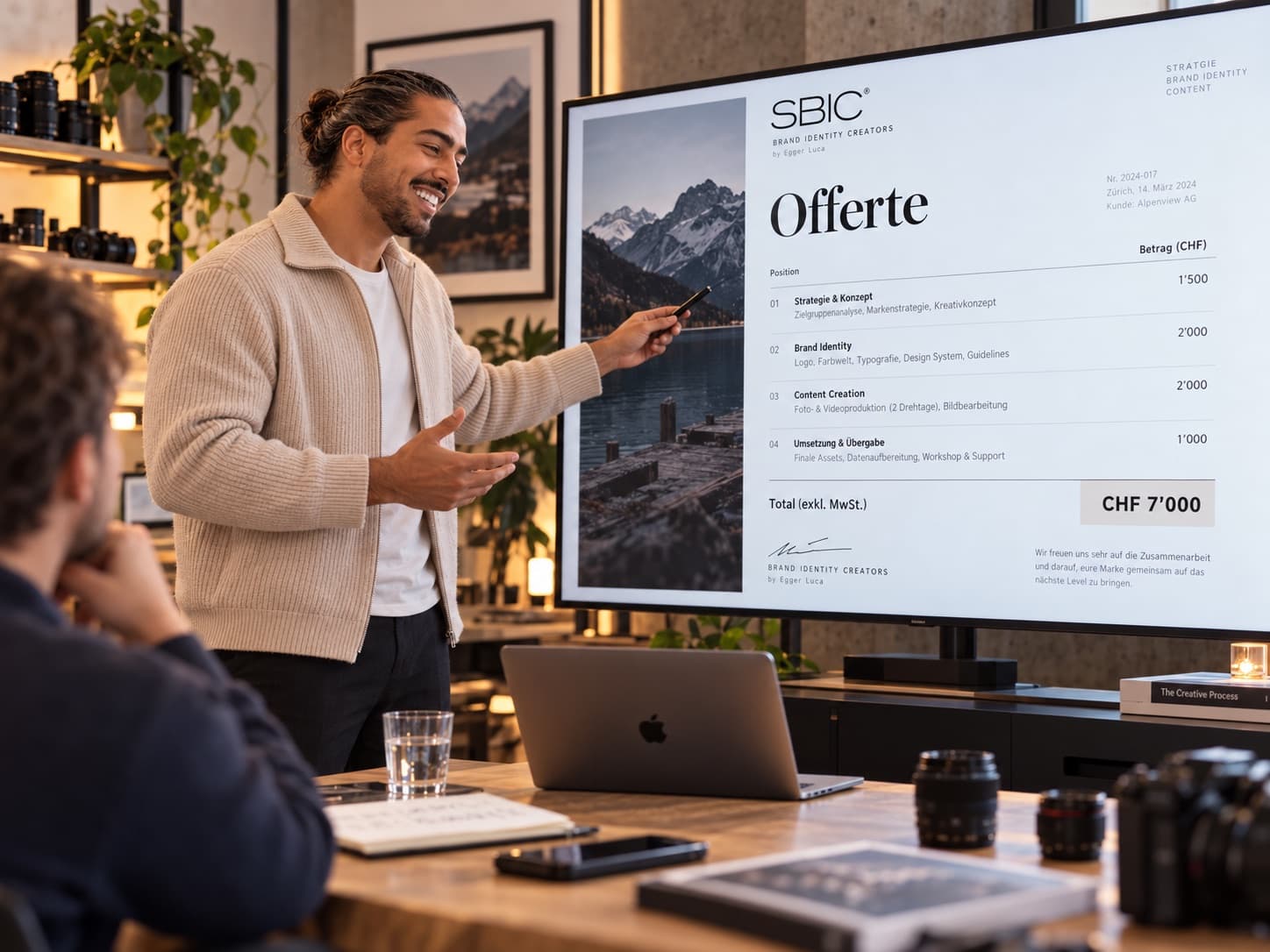 Offerte & Anzahlung